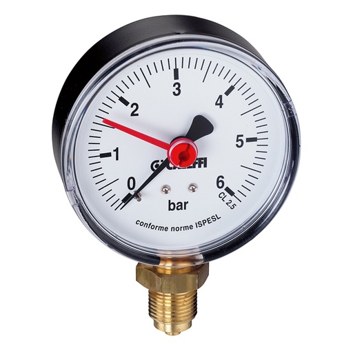 [ICL557704] MANOMETRO D.80 3/8" 0÷4 RADIALE