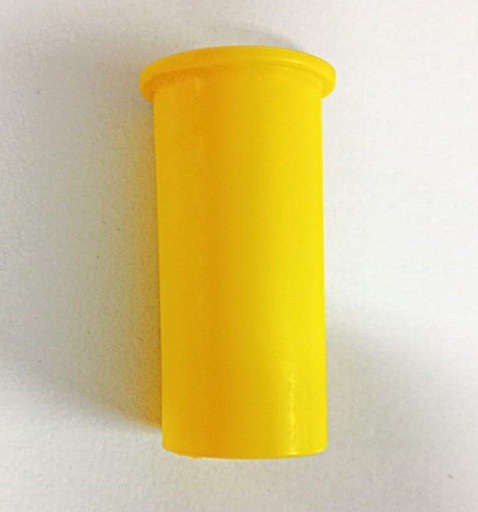 [IESMA12] MANICOTTO TERMINALE PVC GIALLO 1/2