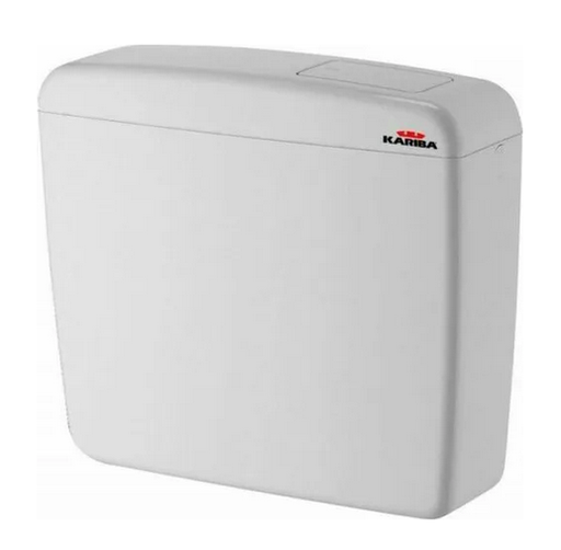 [IKA334302] CASSETTA ESTERNA SUPER KARIBA ECO 1 PULSANTE  COIBENTATA BIANCA