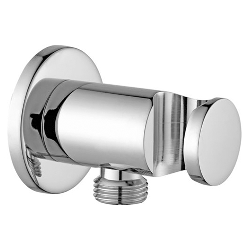 [IPFZSUP031] PRESA ACQUA TONDA CON SUPPORTO DOCCIA