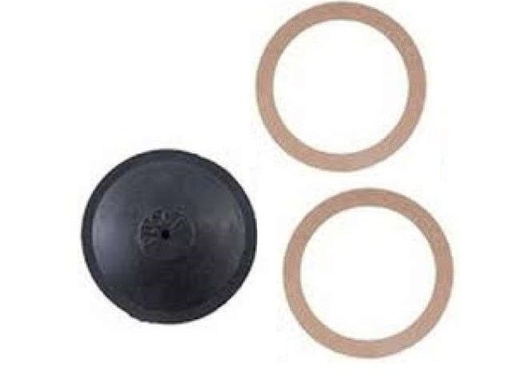 [IPUR9002] MEMBRANA E 2 GUARNIZIONI FIBRA XRAM