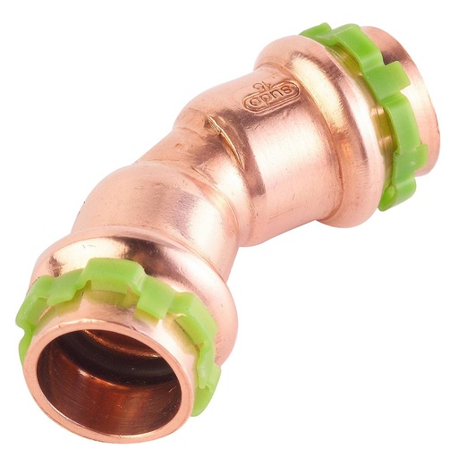 [IRRP504142] CURVA 45° FF RAME  PRESSARE D.42