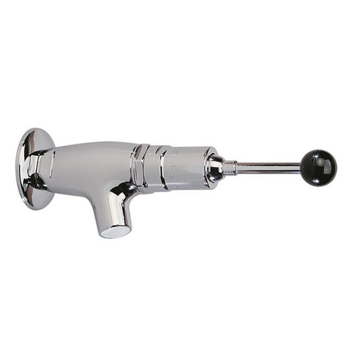 [IRVR702] RUBINETTO TEMPORIZZATO A PARETE A LEVA 1/2