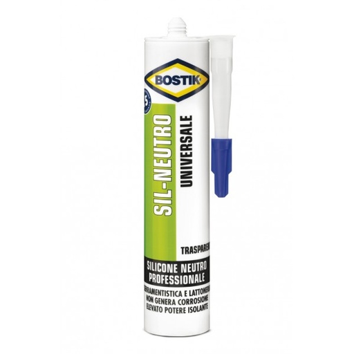 [FEGUHUD2660] SILICONE NEUTRO TRASP 300ML BOSTIK