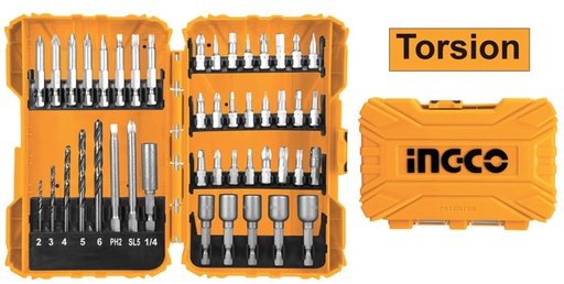 [FEGIAKDL24501] SET 45 PUNTE ASSORTITE INGCO