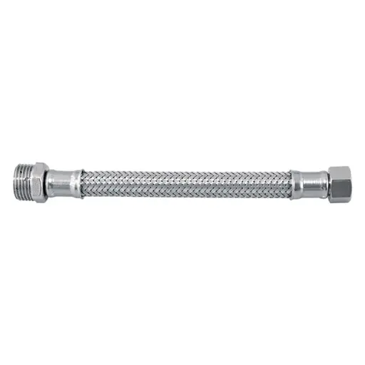 [IASF121230] FLESSIBILE NORMALE INOX DN8 1/2MX1/2F CM.30