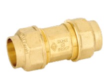 [IASRD32] RACCORDO DOPPIO D.32x32 OGIVA OTTONE SERIE 8015 VALVOFIT