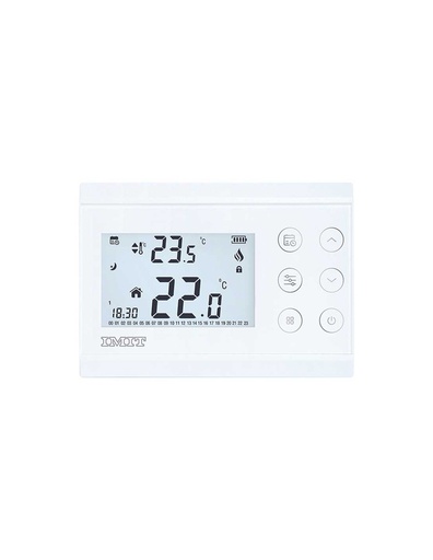 [IMITSILVER] CRONOTERMOSTATO SETTIMANALE DIGITALE PROGRAMMABILE - IMIT
