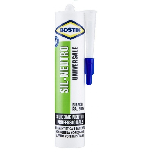 [FEGUHUD2661] SILICONE NEUTRO B.CO 300ML BOSTIK