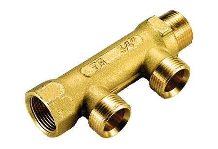 [ITM1910028] COLLETTORE STAMPATO 1"1/4 MF 2 USCITE 3/4"X18 MASCHIO INT 50