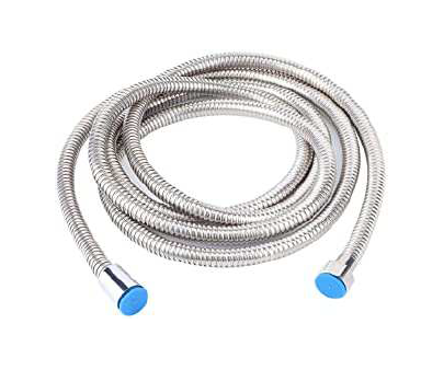 [IDBFLEX90] FLESSIBILE DOCCIA  ACCIAIO CROMO DOPPIA C.M.90