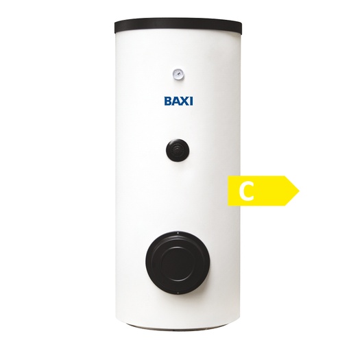 [IBX7682976]  Bollitore BAXI per la produzione di ACS a doppia serpentina UBVT 500 DC eff. energetica calsse C