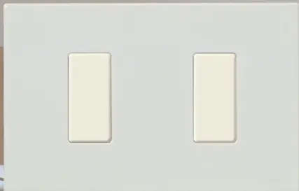 [EVM8636Z] PLACCA 2F SERIE 8000 RESINA BIANCA