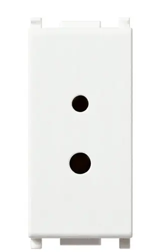 [EVM14332] PRESA POLARIZZATA 2P 6A 24V PLANA