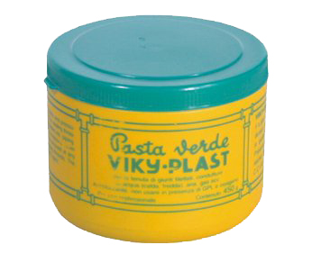 [IBF40] VIKI PLAST PASTA VERDE BARATTOLO 450G