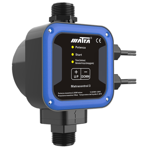 [IMTRWATER3] REGOLATORE DI PRESSIONE  CONTROL 3 NEW REGOLABILE DA 0.5/4BAR MAX 3HP