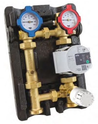 [ITM3160046] GRUPPO DI MISCELAZIONE PUNTO FISSO POMPA WILO PARA 25/7-130 COIBENTAZIONE INT 130