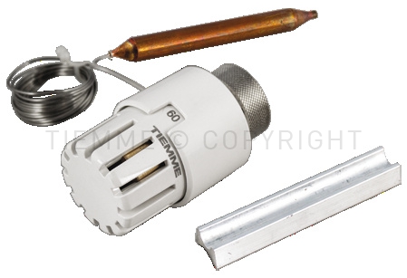 [ITM4500527] TESTA TERMOSTATICA C/SONDA A DISTANZA PER VALVOLA DEVIATRICE/MISCELATRICE 