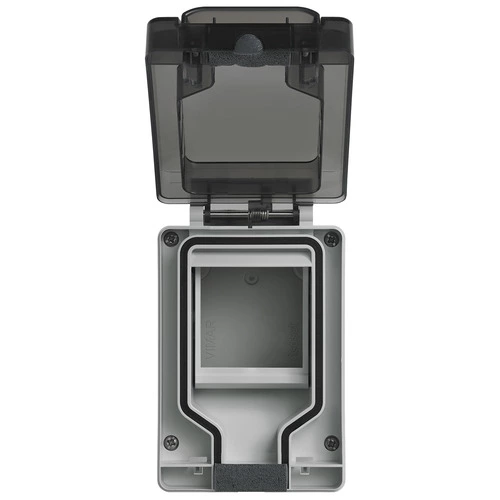 [EVM14962] CONTENITORE ESTERNO IP66 A SPINA INSERITA 2MOD PLANA