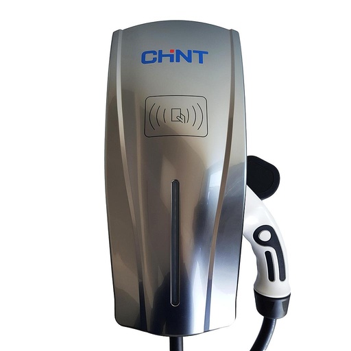 [ECH81058] COLONNINA DI RICARICA MONOFASE MAX 7KW TIPO 2 C/CAVO 5M IP55