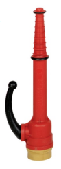 [IRK45SRBX] LANCIA PER IDRANTE  GOLDFINGER CORPO ROSSO RACCORDO ROBRAX NEUTRO