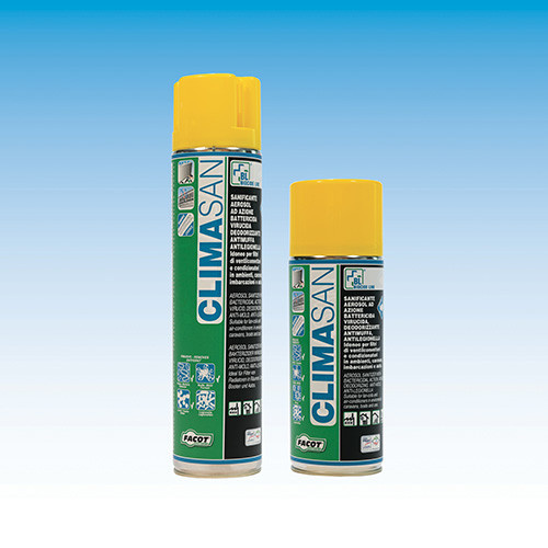 [ICMCLISAN400] CLIMASAN  BOMBOLETTA SPRAY 400 ML -IGENIZZANTE AD AZIONE BATTERIOSTATICA