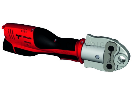 [ITM1590090] PRESSATRICE A BATTERIA "TIEMME MINI" CON PINZE Ø 16-20-26