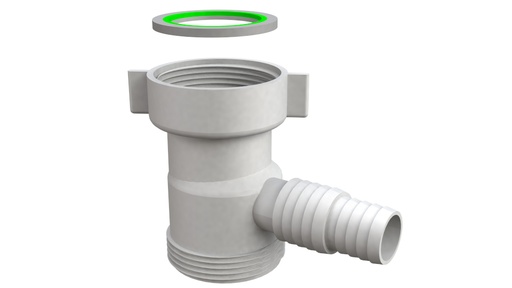 [IBM1825AR64] ATTACCO LAVATRICE F 1" 1/2X M  1"1/2