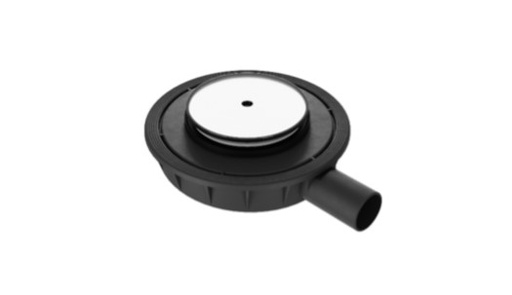 [IBM5100] PILETTA SIFONATA PER PIATTO DOCCIA SOTTILE MARSELLAISE CON COPERCHIO D. 40 H.45