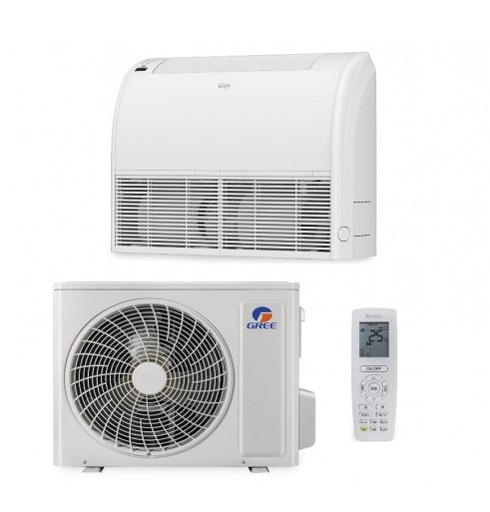 [IARGSOFFITTO48000T] SOFFITTO/PAVIMENTO COMPLETO GREE MONO SPLIT 48000 BTU INVERTER R-32  -TRIFASE GUD 140