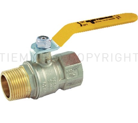 [ITM2390013] VALVOLA SFERA GAS TORNADO MF LEVA 1/2"   