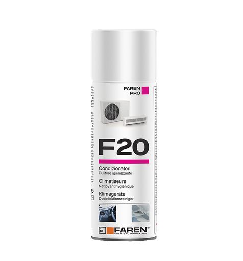 [IFRF20] F20 IGIENIZZANTE DEODORANTE  PER CONDIZIONATORE 400ML AGRUMATO