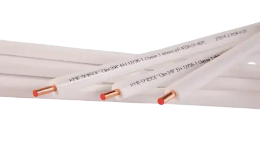 [ITURSC381] TUBO RAME SMISOL CLIM BIANCO 3/8X1,00(9,525) 