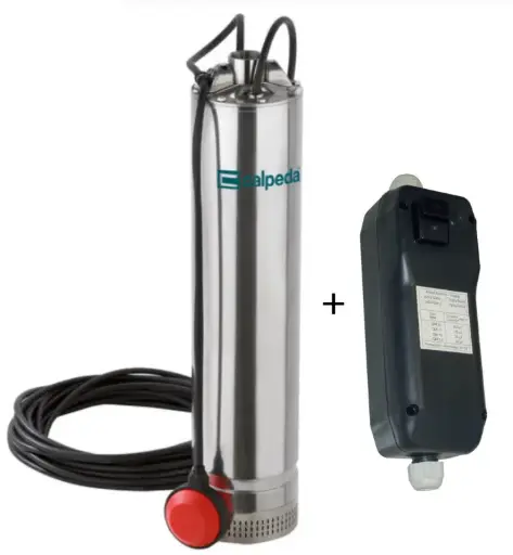 [ICPMPSM305QM11] ELETTROPOMPA SOMMERSA 5"HP.1 CON GALLEGGIANTE MPSM305-CG CON QUADRO COMANDO MONOFASE QM11
