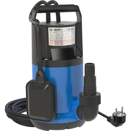 [ICPGM59] ELETTROPOMPA SOMMERSA PER DRENAGGIO PER ACQUA PULITA HP 0,45 GM 5-9