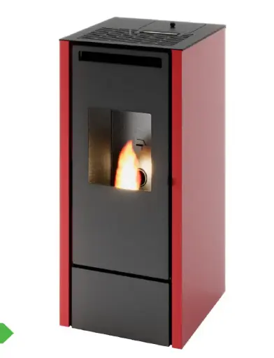 [IEVCINZIA11] STUFA CINZIA CAN NERO G. 11 KW