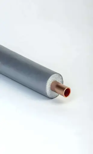 [IETSPLITSILVER141] TUBO RAME ENTAsplit con guaina Silver anti uv D. 1/4X1 - ENTALPIA