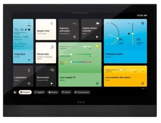 [EVM01426] SUPERVISORE TOUCH IP10 IN POE NERO