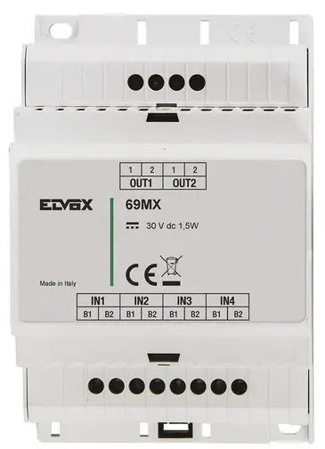 [EVM69MX] CONCENTRATORE 4 TARGHE IN PARALLELO