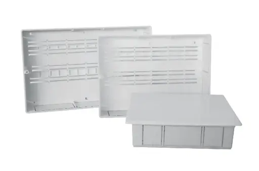[IDMCASS620] CASSETTA  PER COLLETTORI CON KIT DI FISSAGGIO 62x32x8,0cm 
